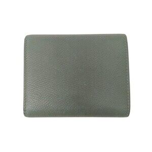 Celine fold Wallet Tri Green